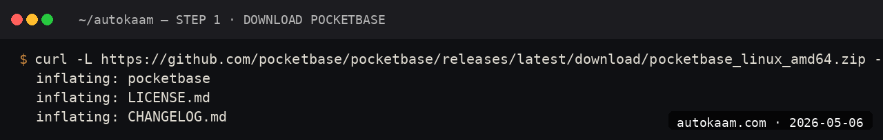 Go module initialised