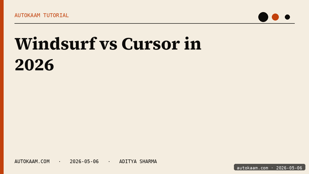Windsurf vs Cursor on my dual monitor setup